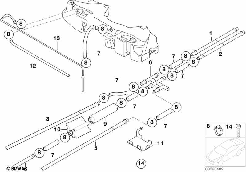 Kraftstoffleitung/Dieselpumpe