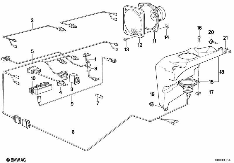 Einzelteile Stereo System