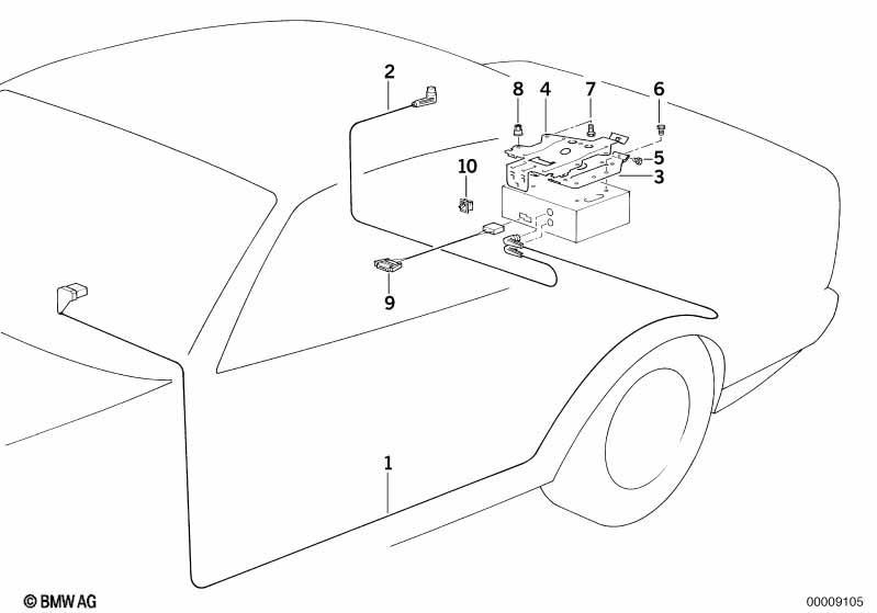 Einzelteile CD-10 Wechsler