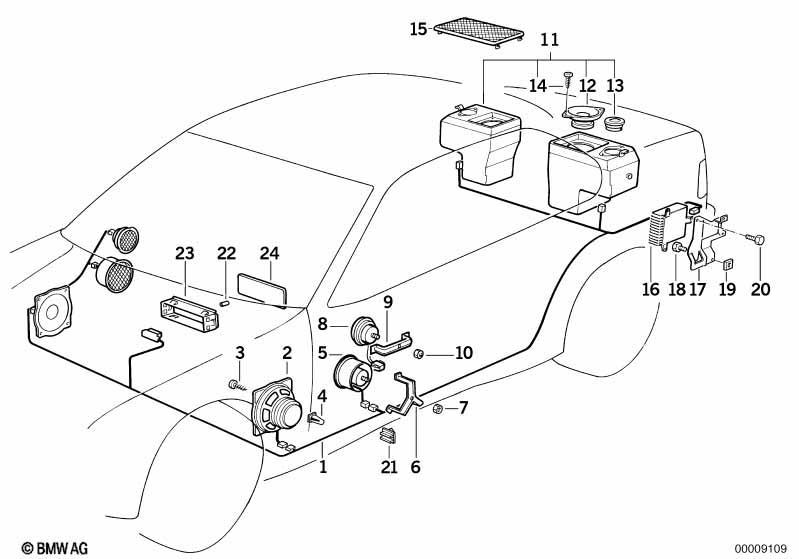 Einzelteile HiFi System