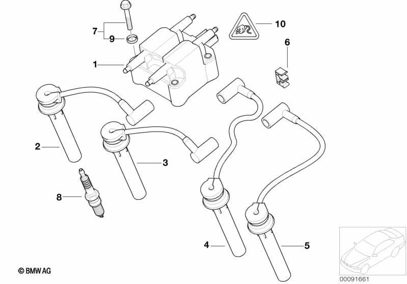 Zündkerze/Zündkabel/Zündspule