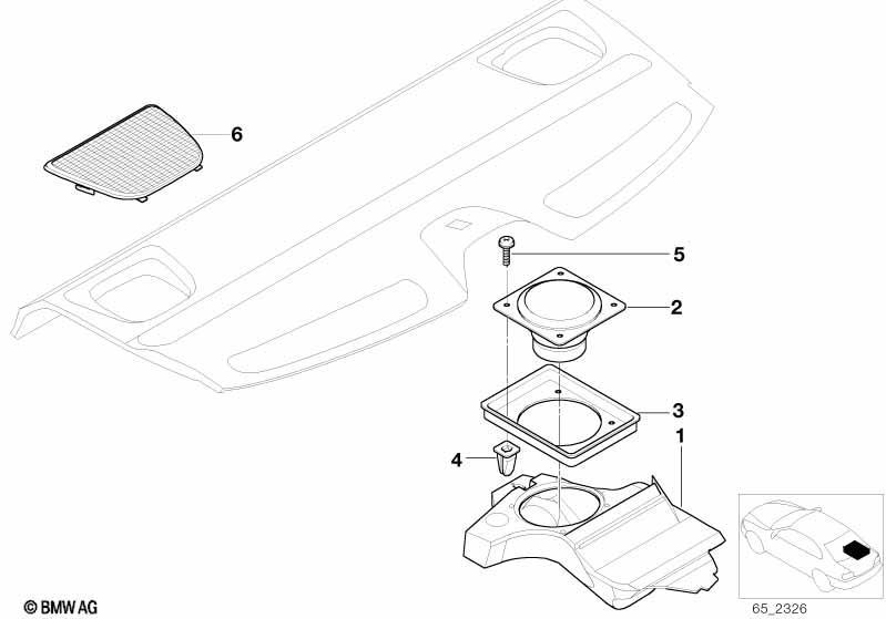 Einzelteile HiFi System Ablegeboden