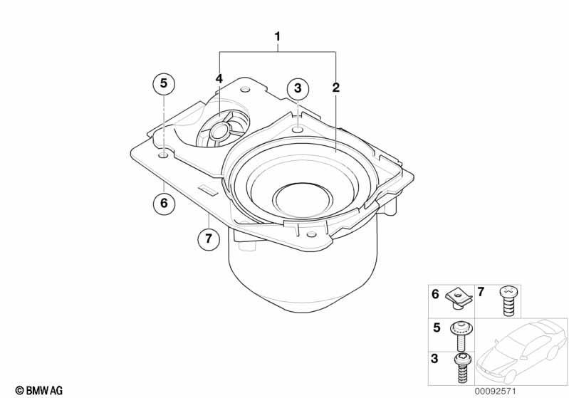 Einzelteile Top-HiFi System Ablegeboden