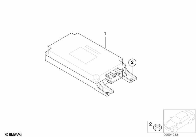 Einzelteile Spracheingabesystem