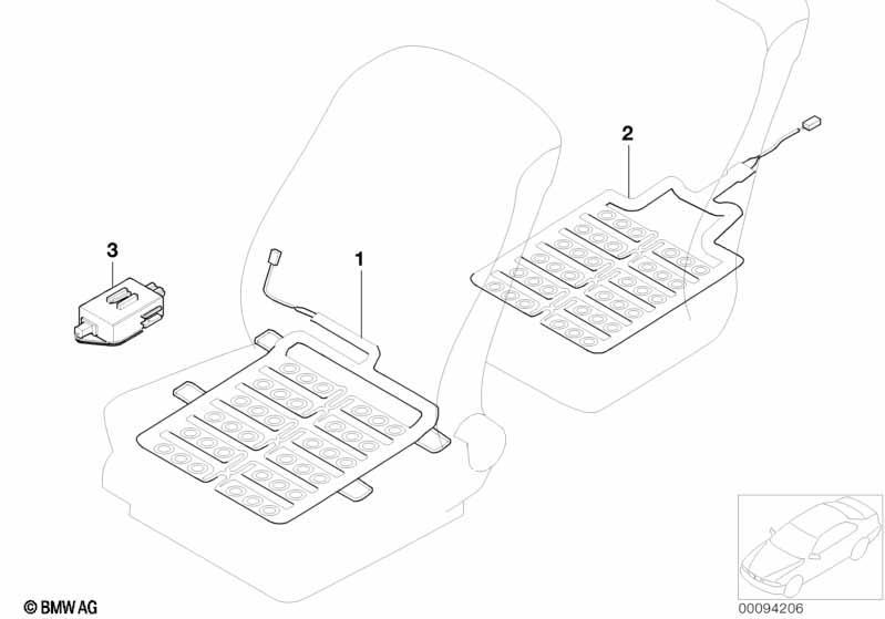 Elektrikteile Sitzbelegungserkennung