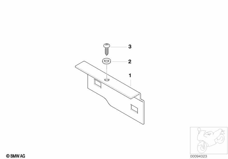 Halter für Sicherung und Relais