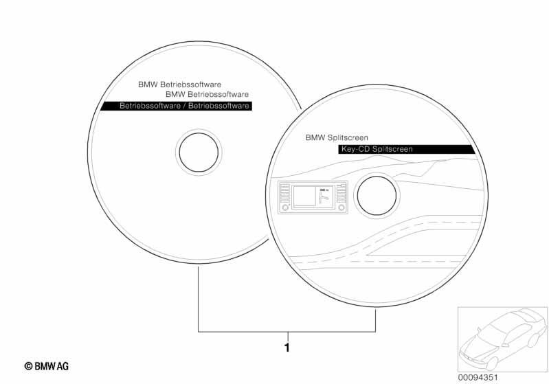 Nachrüstsatz Splitscreen Software