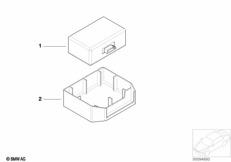 Einzelteile Regensensor