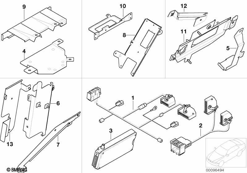 Einzelteile Siemens S10 Gepäckraum