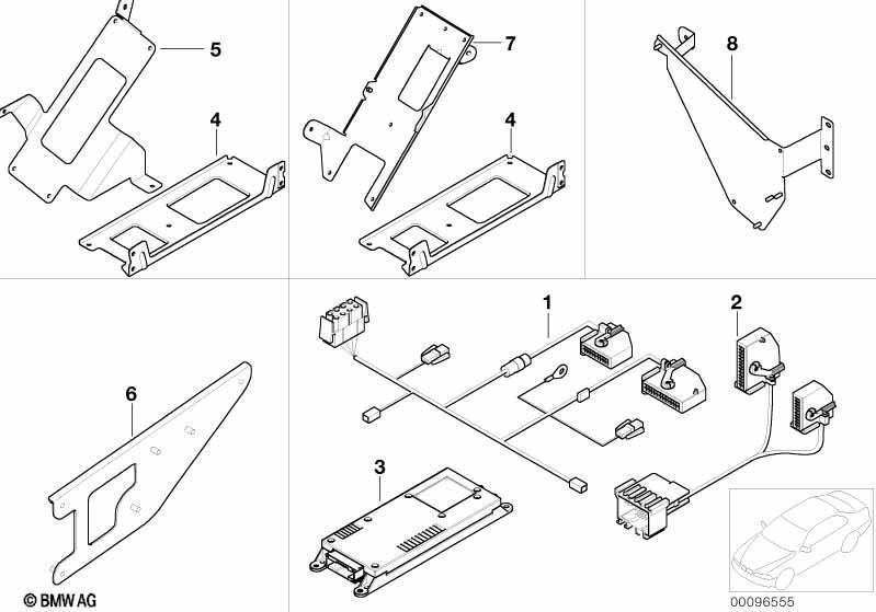 Einzelteile Cordless Gepäckraum