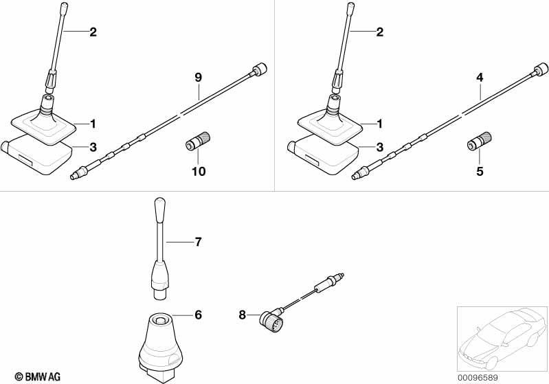 Einzelteile Siemens S10 Telefonantenne