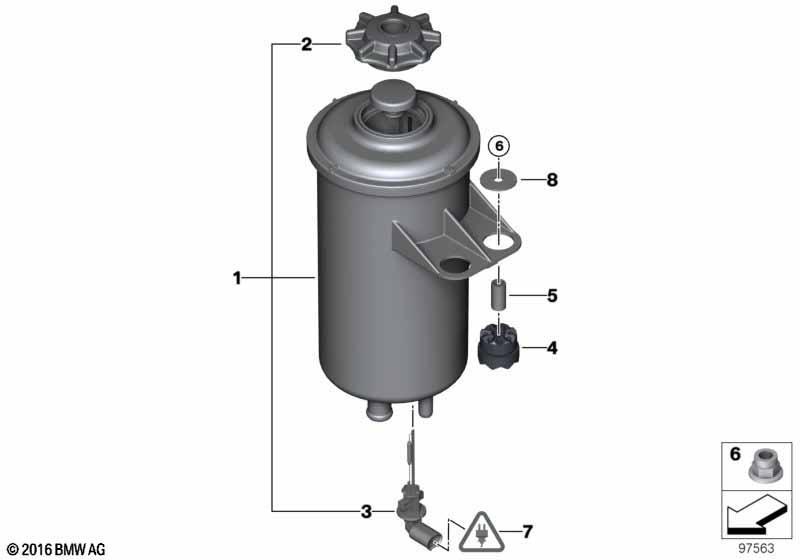 Ölbehälter/Einzelteile/Adaptive Drive