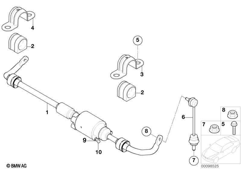 Stabilisator hinten / Dynamic Drive