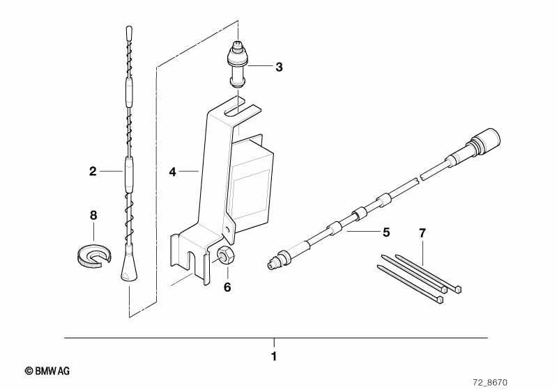 Nachrüstsatz Seitenwandantenne