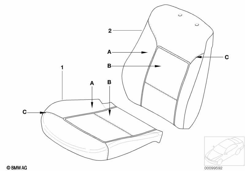 Individual Bezug Seriensitz Leder