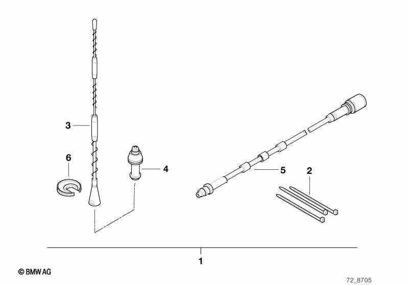 Nachrüstsatz Seitenwandantenne