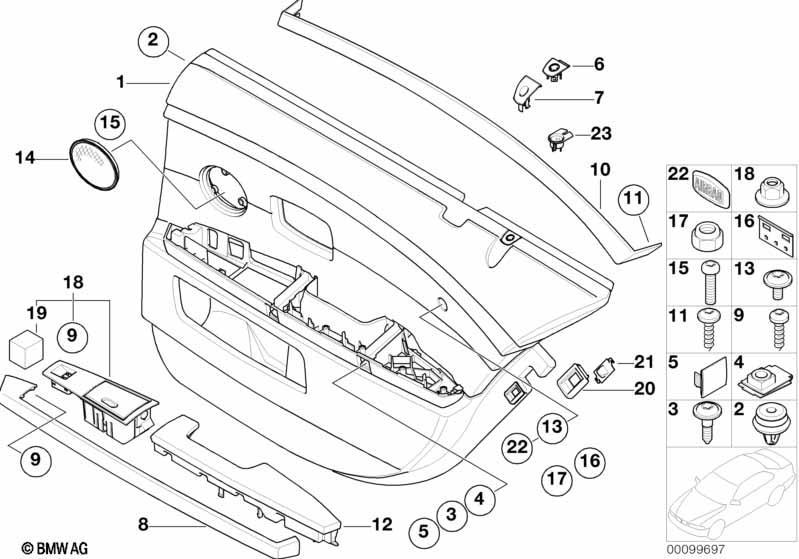 Türverkleidung hinten-Seitenairbag