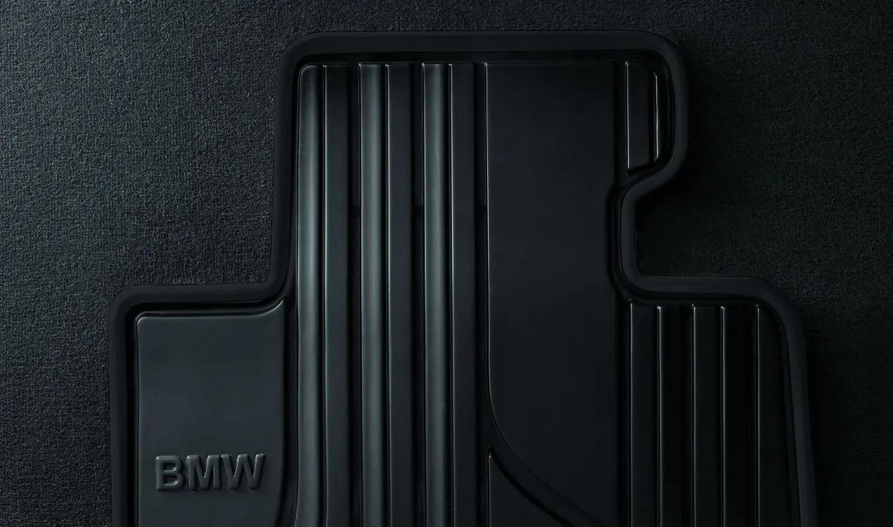 Fußmatten Edelstahl Logo für BMW 3er E90 E91 Touring Kombi Limo Bj