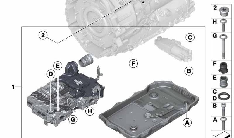 BMW 24348632171 Reparatursatz Mechatronik - LEEBMANN24 