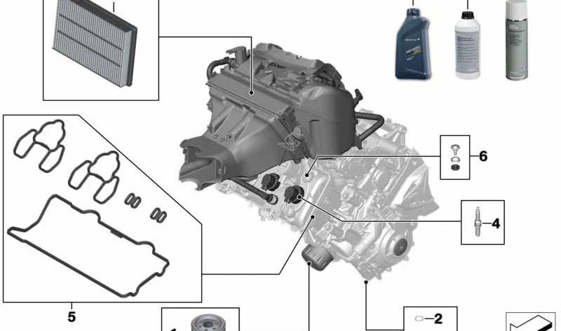 BMW Motorrad 11427721779 Ölfilter - LEEBMANN24