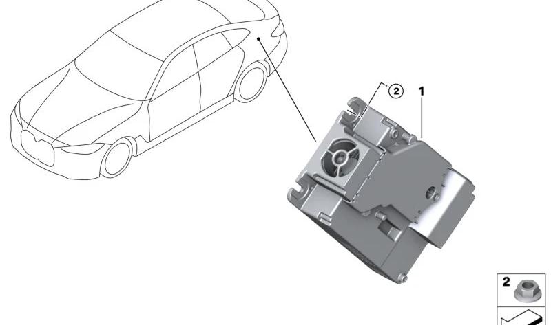 BMW 65125A57042 RP Receiver-Audio-Modul TV / JP - LEEBMANN24 