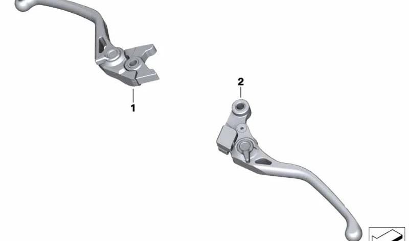 BMW 77227108208 Kupplungshebel verstellbar - LEEBMANN24