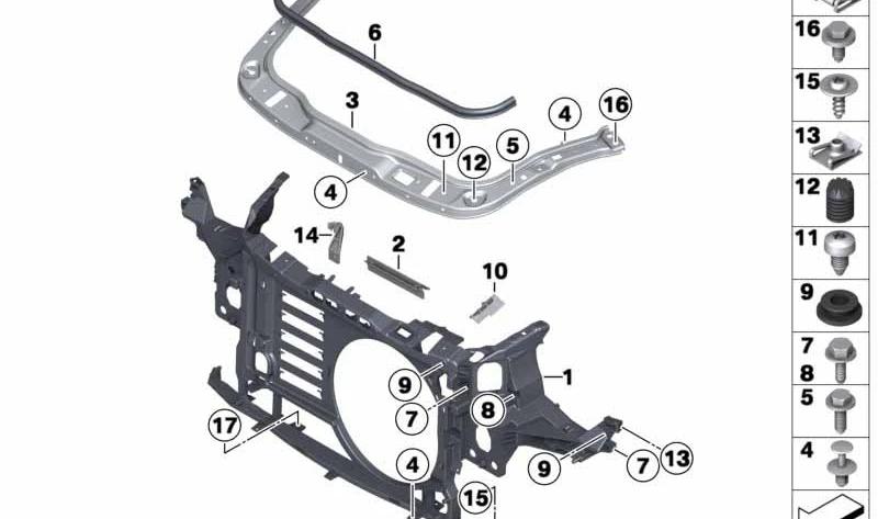 MINI 51647248799 Vorderwand LEEBMANN24