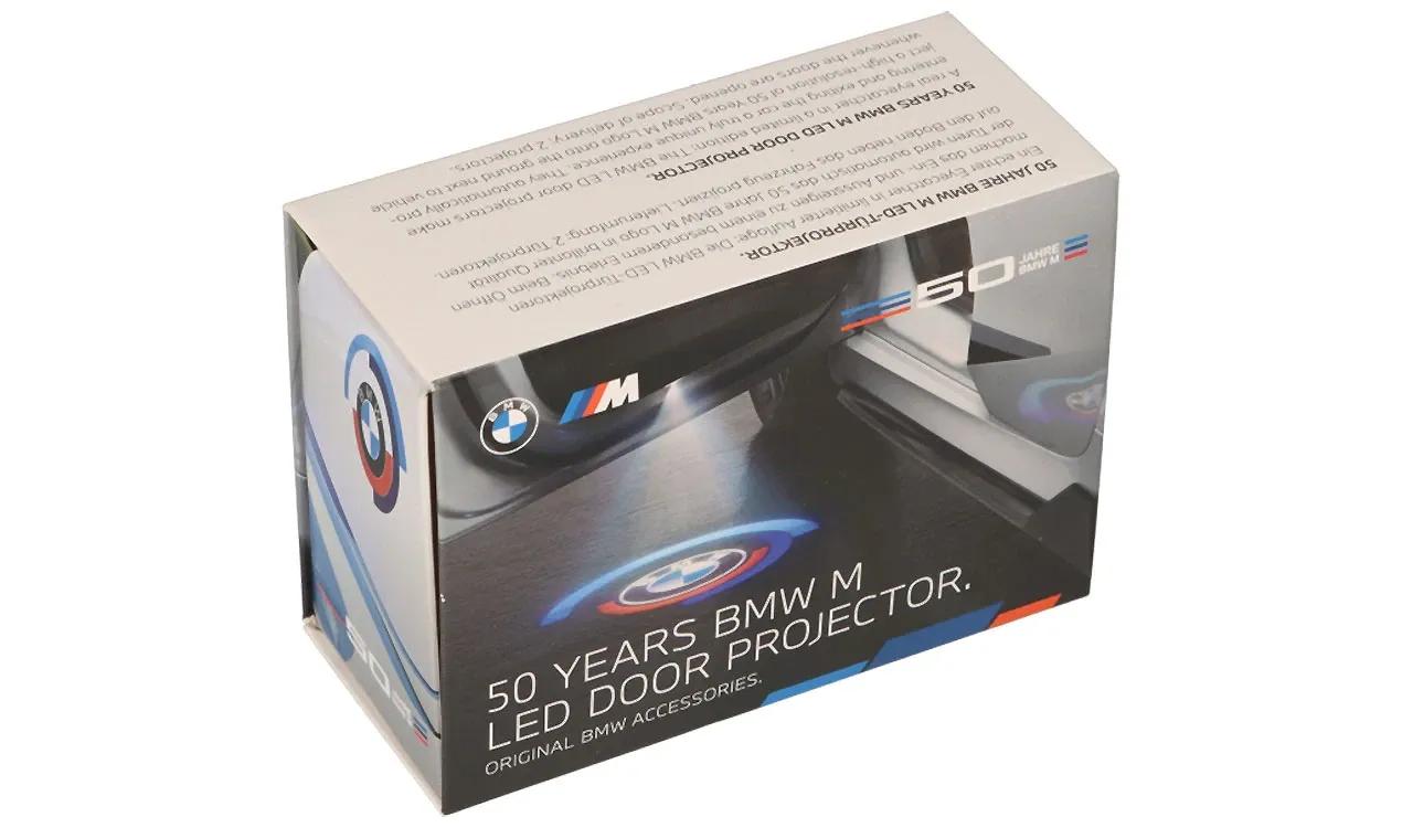 BMW M 50 Jahre LED-Türprojektoren 50mm - LEEBMANN24