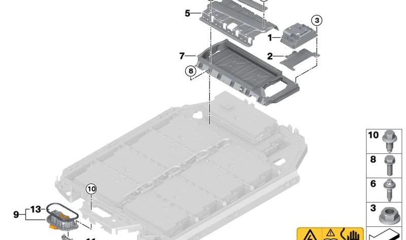 BMW 61278845307 Zellüberwachungselektronik - LEEBMANN24