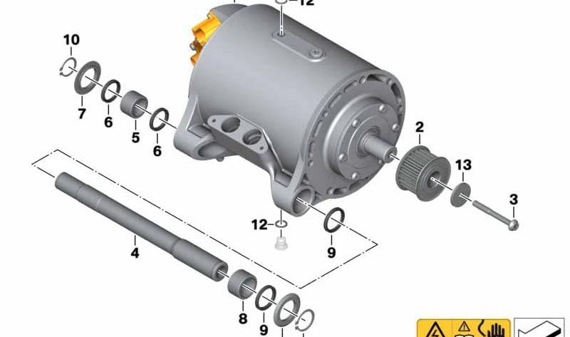 BMW Motorrad 33828546063 Riemenscheibe Z=23 - LEEBMANN24 