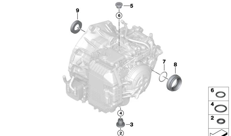 BMW 24278699922 O-Ring 2.4x18 - LEEBMANN24