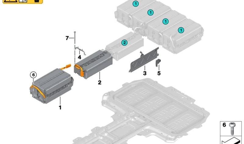 MINI 61279494168 Doppelzellmodul Hochvolt-Batterie - LEEBMANN24